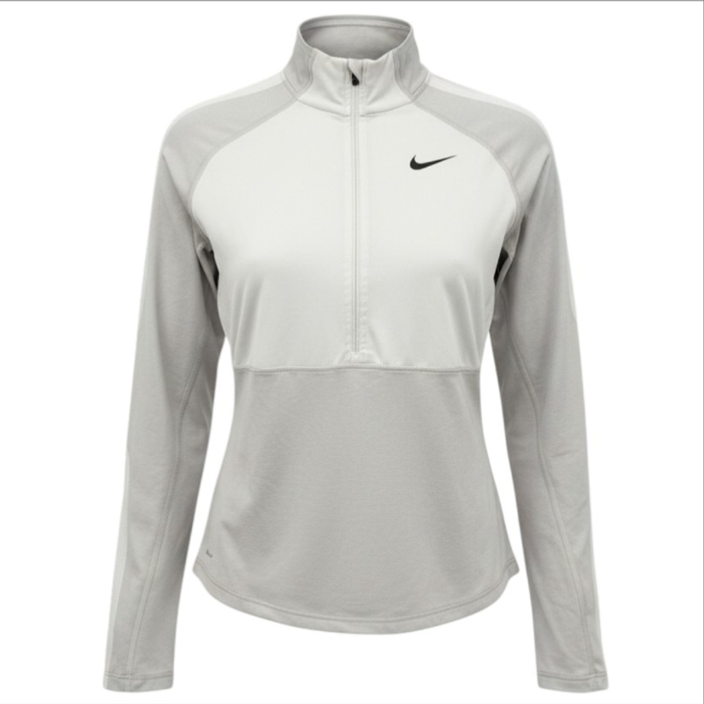 Nike Half-Zip Active Top, Lightweight & Moisture-Wicking-Size Large